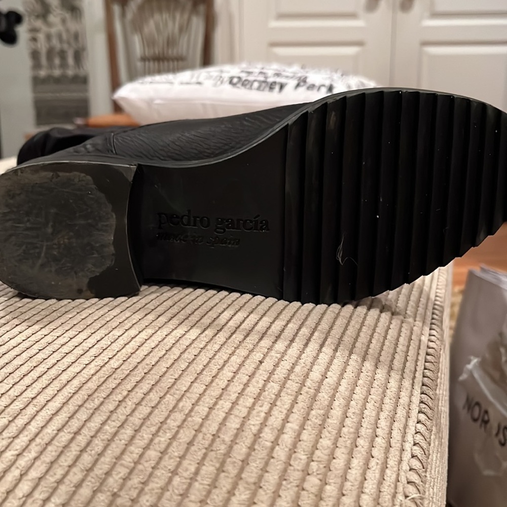 Pedro Garcia leather and nylon stylish winter boots - Picture 2 of 5